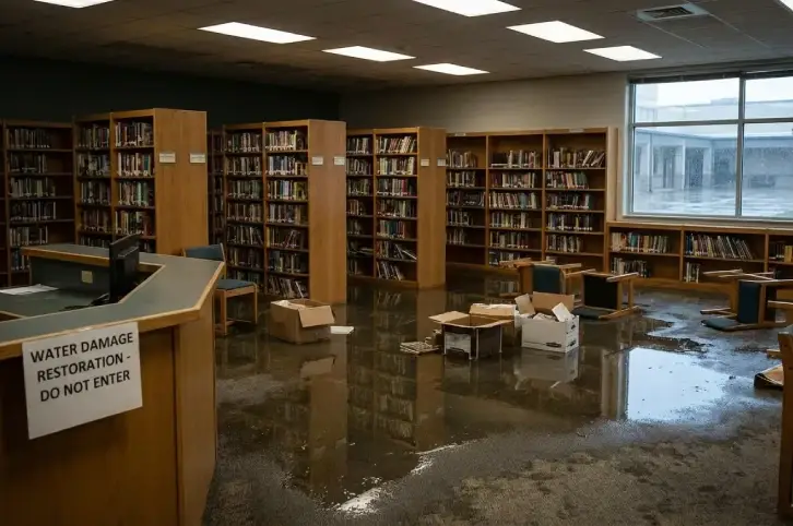 School Water Damage Restoration