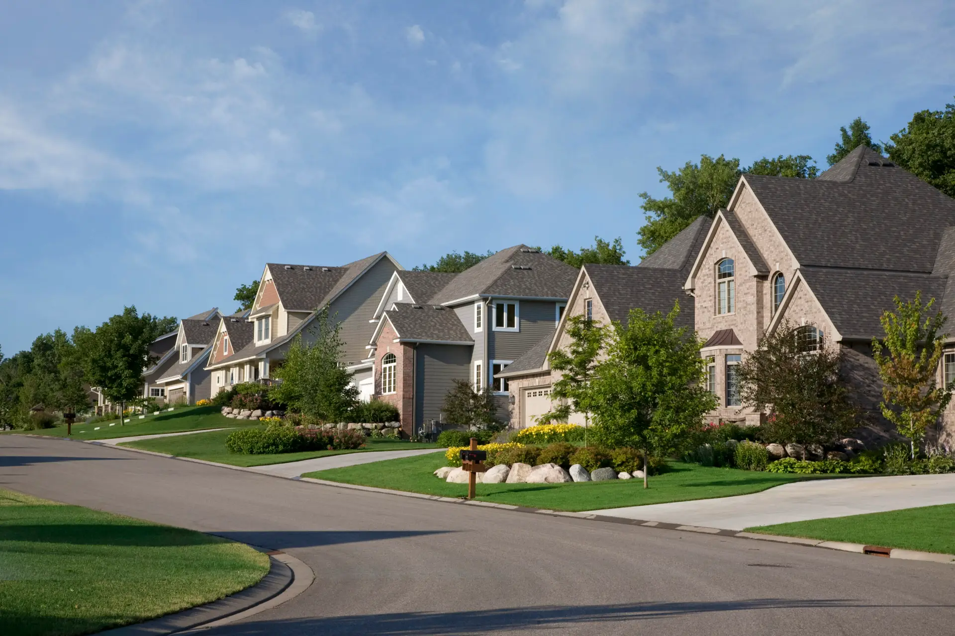 Houses in Moore, Oklahoma